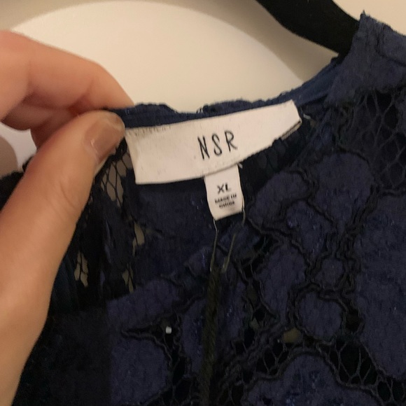 Blue Lace Dress - not lined - Picture 2 of 4